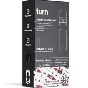 TURN DISPOSABLE | Cherry Vanilla Kush (i-hybrid) – 1G Pod